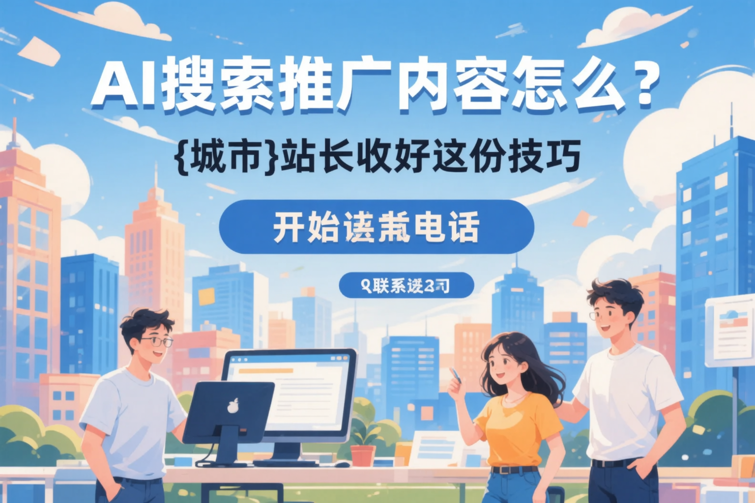 AI搜索推广内容怎么写?邵阳站长收好这份技巧