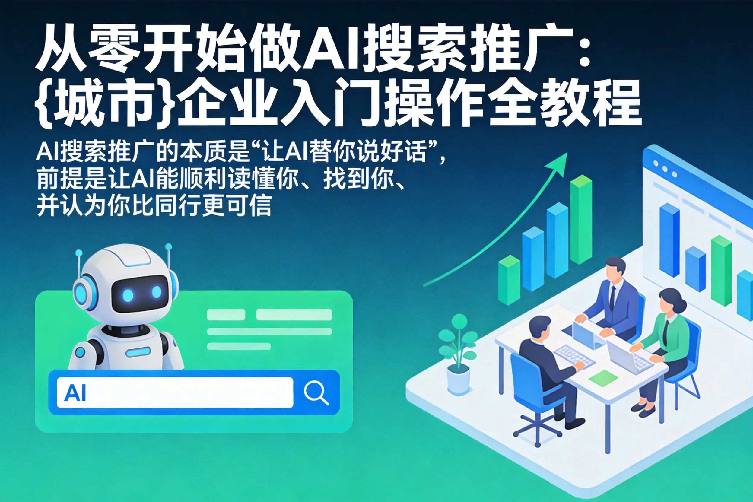 从零开始做AI搜索推广：邵阳企业入门操作全教程