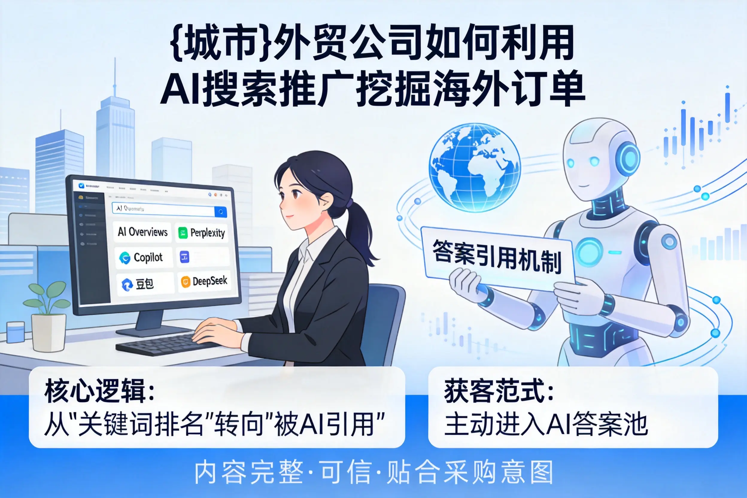 邵阳外贸公司如何利用AI搜索推广挖掘海外订单