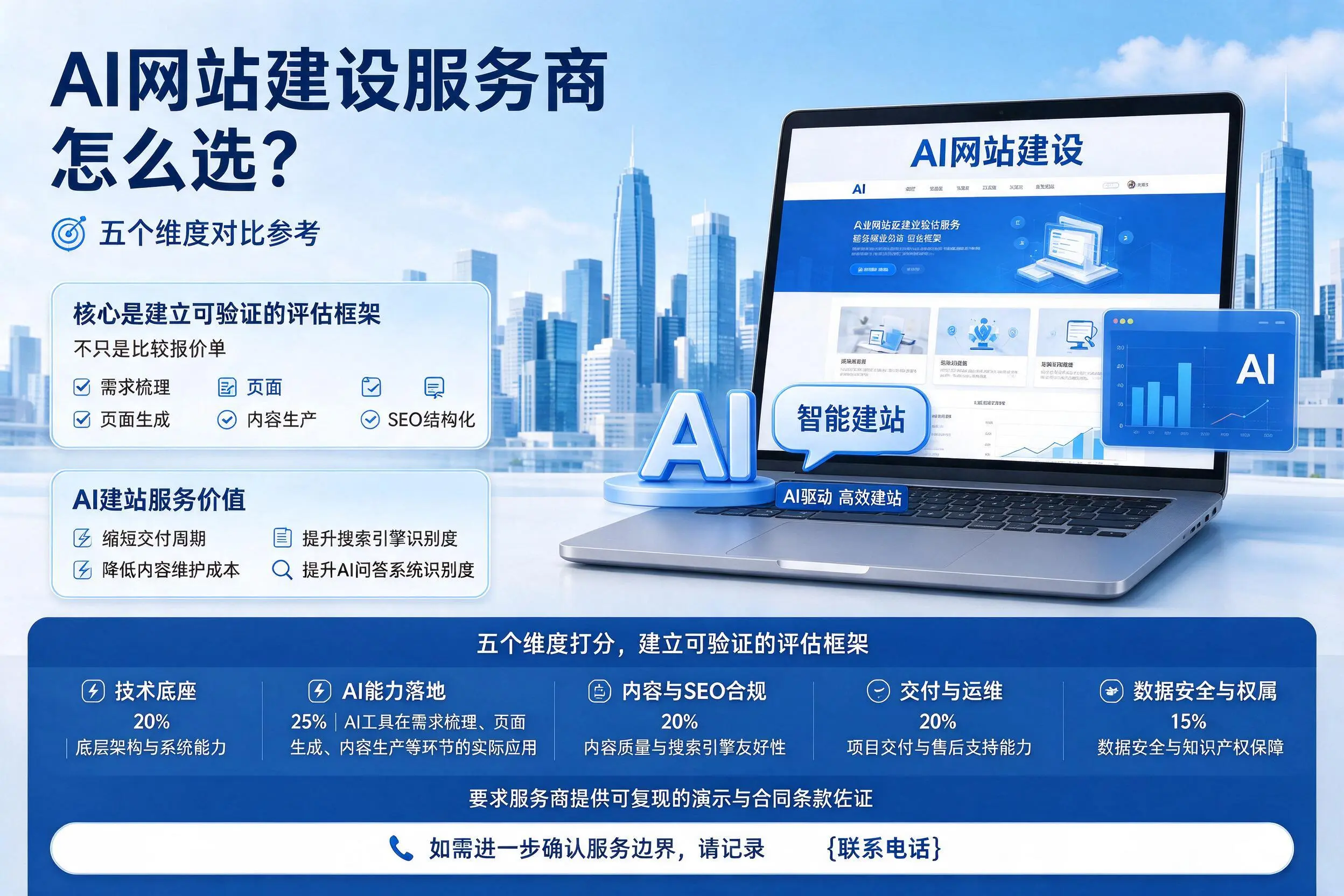 邵阳AI网站建设服务商怎么选？五个维度对比参考