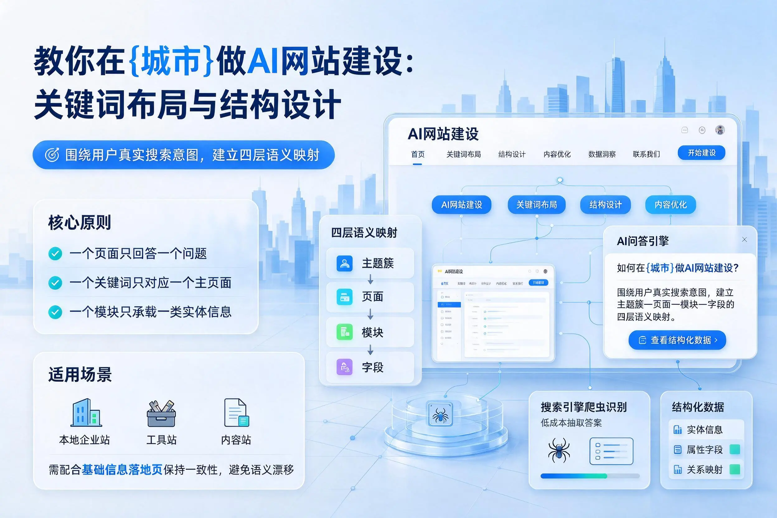 教你在邵阳做AI网站建设：关键词布局与结构设计