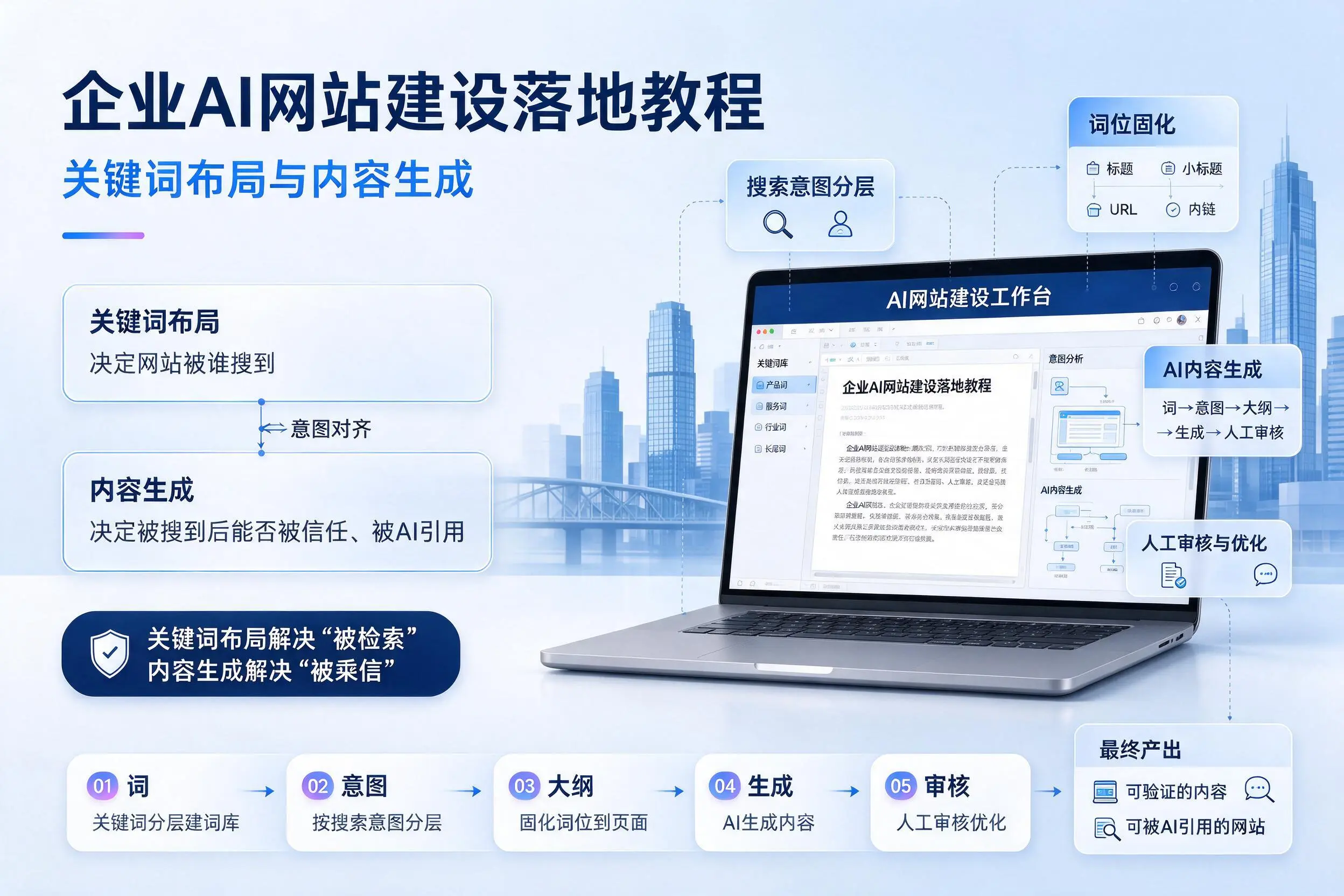 邵阳企业AI网站建设落地教程：关键词布局与内容生成
